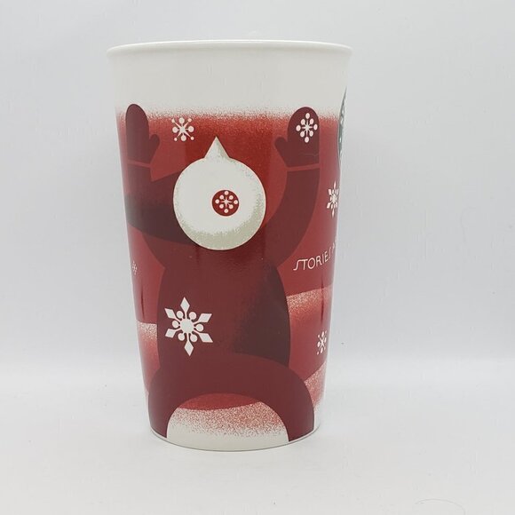 Starbucks 2010 Holiday Collection Carolers Coffee Mug Bone China - Picture 3 of 6